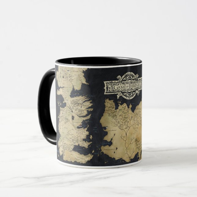 Map of Westeros Mug (Front Left)