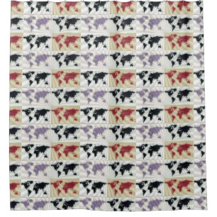 map of world pattern