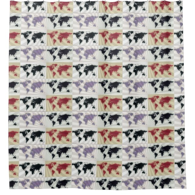map of world pattern (Front)