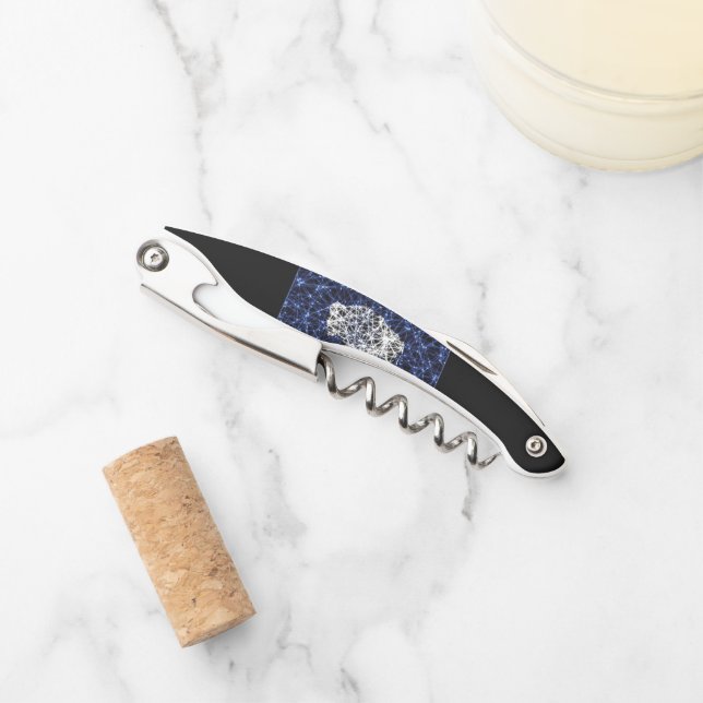 Map of Wyoming, Polygonal mesh line map Corkscrew (Front)