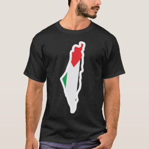 Map Palestine, Free Palestine, Free Gaza T-Shirt