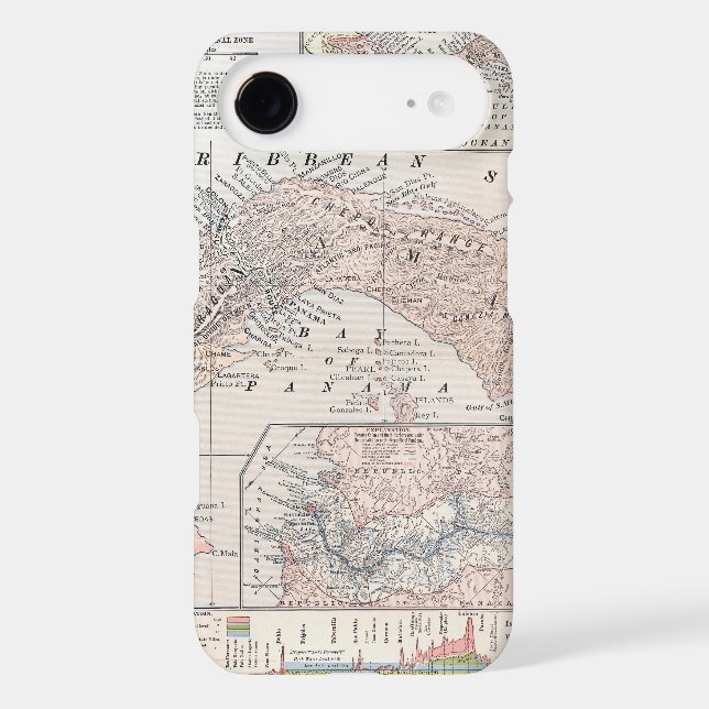 MAP: PANAMA, 1907 Case-Mate SAMSUNG GALAXY CASE (Back)