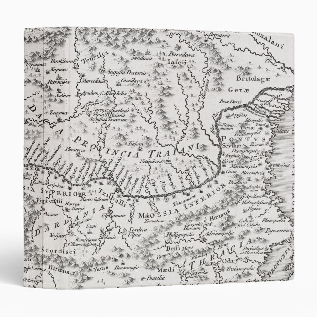 MAP: PANNONIA BINDER (Front/Spine)