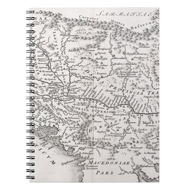 MAP: PANNONIA NOTEBOOK (Front)