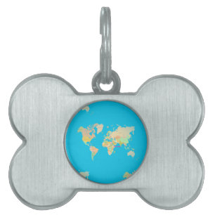 map pet ID tag