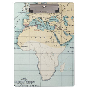 MAP: PHOENICIAN EMPIRE CLIPBOARD