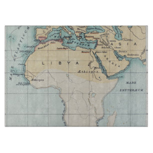 MAP: PHOENICIAN EMPIRE CUTTING BOARD