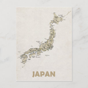 MAP POSTCARDS ♥ Japan