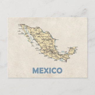 MAP POSTCARDS ♥ Mexico