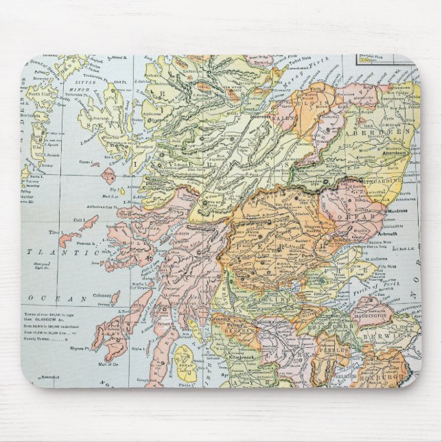 MAP: SCOTLAND MOUSE PAD (Front)