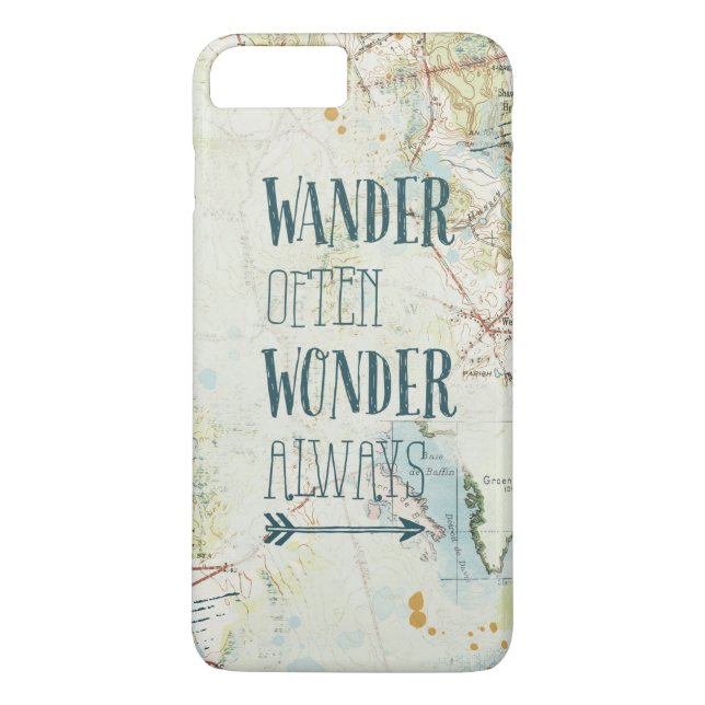 Map Sentiments Case-Mate iPhone Case (Back)