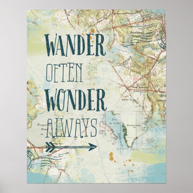 Map Sentiments Poster (Front)