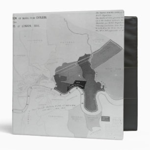 Map showing the Distribution of Deaths Binder