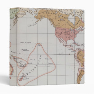 Map showing the Languages of the World Binder