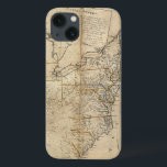 MAP: USA, 1783 iPhone 13 CASE<br><div class="desc">'The United States according to the definitive treaty of peace signed at Paris Sept. 3d. 1783.' Map by William McMurray,  1784.</div>
