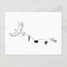 Map with a Dust and Christian Symbols