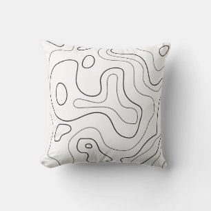 Map Your Dreams Throw Pillow