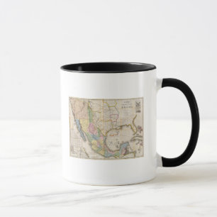 Mapa de los Estados Unidos De Mejico Mug