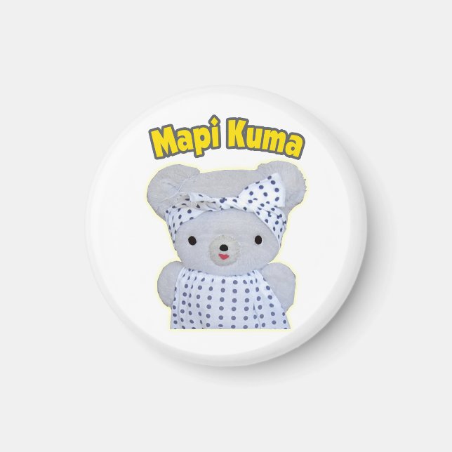 Mapi Kuma Magnet #1 (Front)