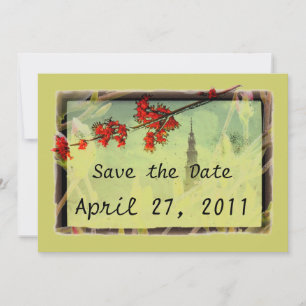Maple and Magnolia Blossom Save The Date