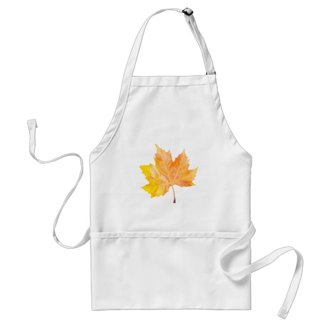 Maple autumn leaf standard apron (Front)