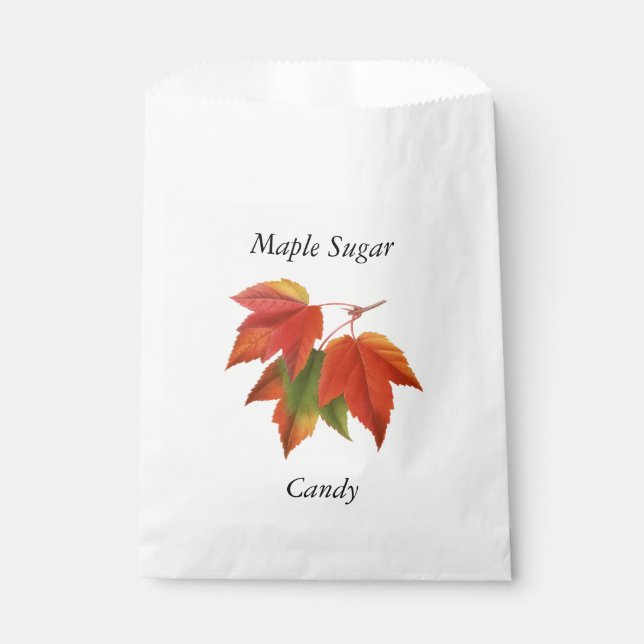 Maple Candy Favour Bag (Front)