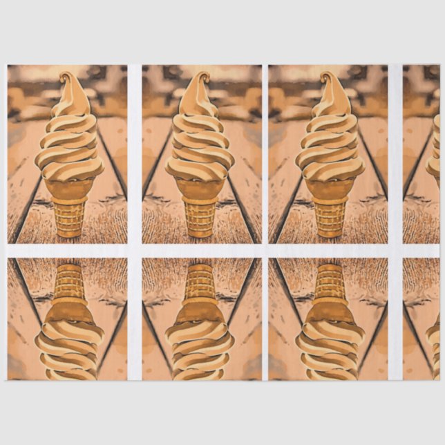 Maple Creemee Tissue Paper (Front)