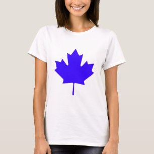 Maple Leaf BlueTransp The MUSEUM Zazzle Gifts T-Shirt