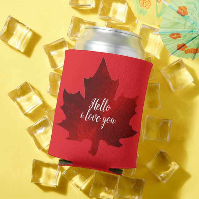 MAPLE LEAF CAN COOLER (In Situ Summer)
