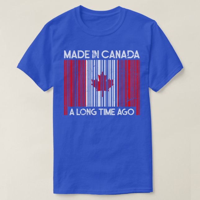 Maple Leaf Canadian Flag Canada T-Shirt (Design Front)