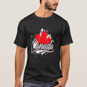 Maple Leaf Canadian Flag Canada T-Shirt