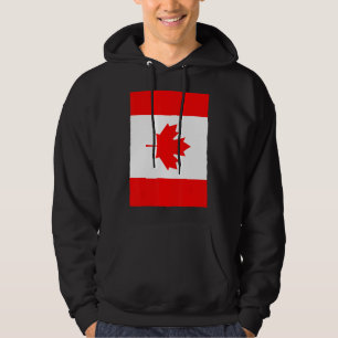 Maple Leaf Canadian Retro Vintage National Flag Ca Hoodie