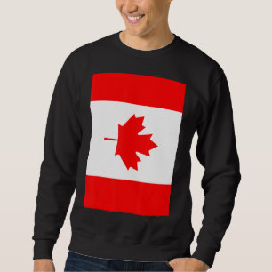 Maple Leaf Canadian Retro Vintage National Flag Ca Sweatshirt