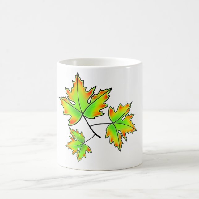 Maple Leaf Coffee Mug (Center)