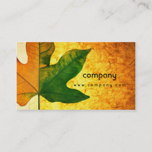 Maple Leaf Creative Eye-Catching Business Card
