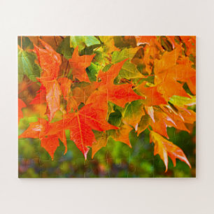 Maple Leaf Dance Jigsaw Puzzle