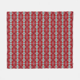 Maple Leaf Fleece Blanket