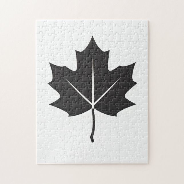 maple leaf jigsaw puzzle (Vertical)