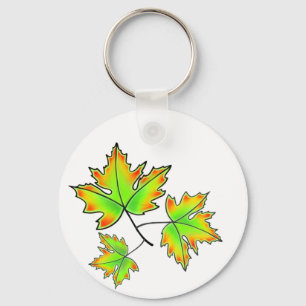 Maple Leaf Keychain