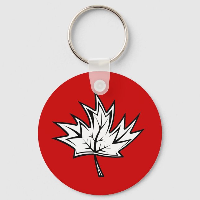 Maple-Leaf Keychain (Front)