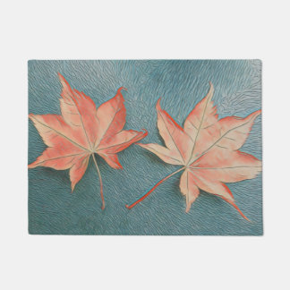 maple leaf mat