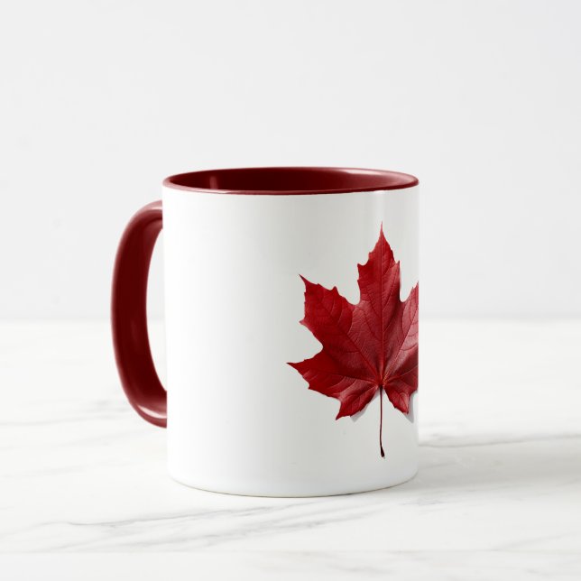 Maple Leaf Mug (Front Left)