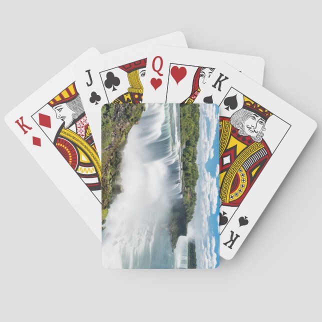 Maple Leaf Niagara Falls Playing Cards (Back)