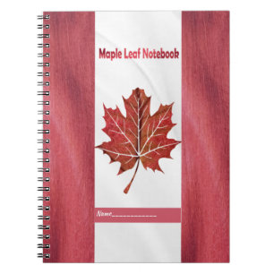 Maple Leaf Note Book