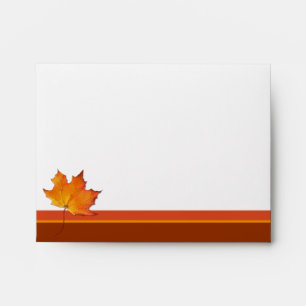 Maple Leaf Note Card Envelope