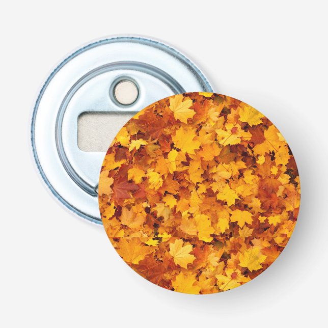 Maple Leaf Pattern-25877 Bottle Opener (Front)