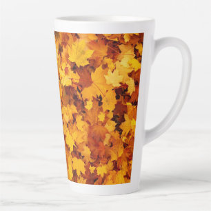 Maple Leaf Pattern-25877 Latte Mug
