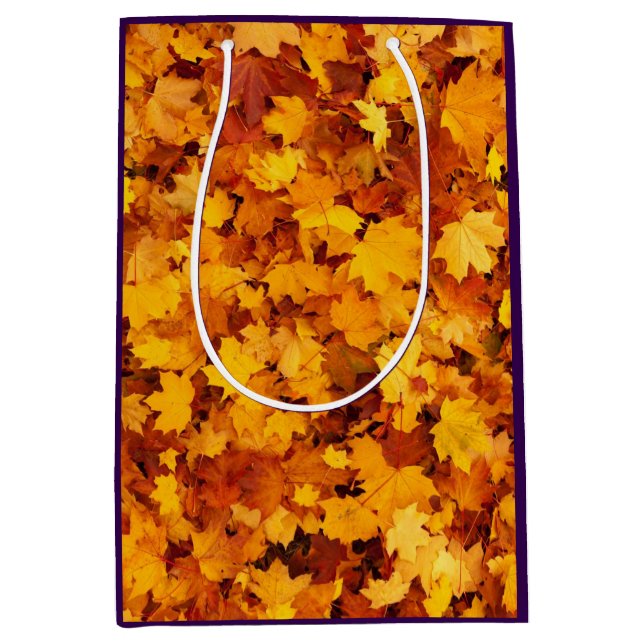 Maple Leaf Pattern-25877 Medium Gift Bag (Front)