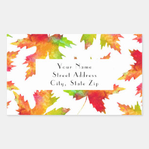 Maple Leaf Pattern 2 labels