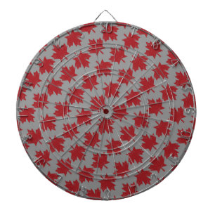 Maple Leaf Pattern Dartboard